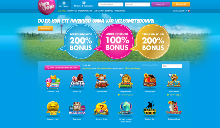 bonuser hos vera & JOHN casino