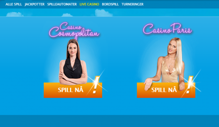 live casino hos vera og john casino