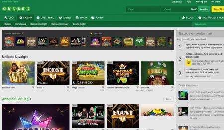 Unibet Casino Omtale