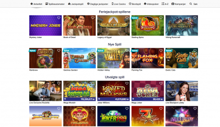 CasinoEuro spilleautomater