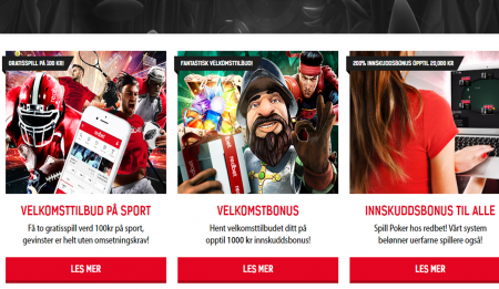kampanjer, bonuser og tilbud hos redbet casino