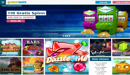 prime slots casino omtale og anmeldelse