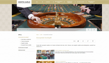 sjekk ut monte carlo casino online