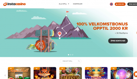 spill hos instacasino med bonuser