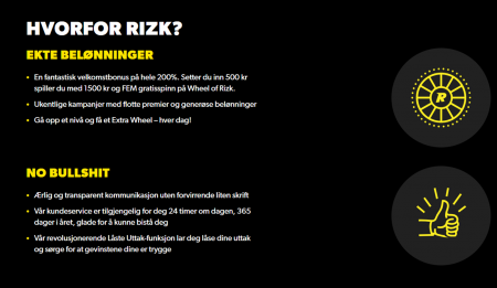 rizk casino omtale og anmeldelse