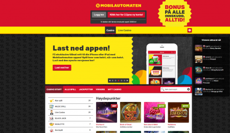du får bonuser og tilbud hos mobilautomaten casino