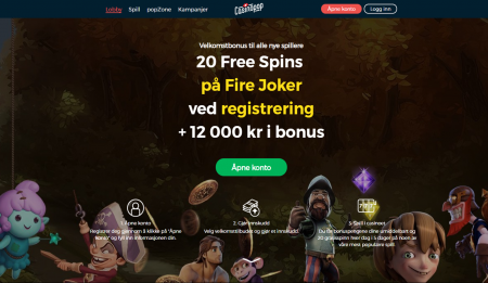 spill hos casinopop med bonuser
