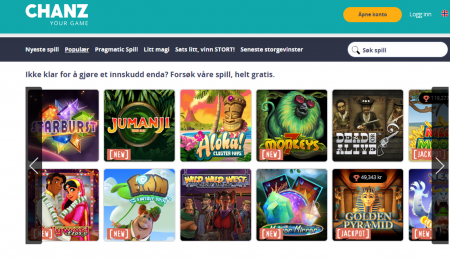 les vår omtale av chanz casino