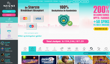 Miami Dice Casino omtale