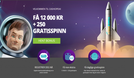 bonuser og tilbud hos cashiopeia casino