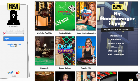 spill casino hos high roller casino