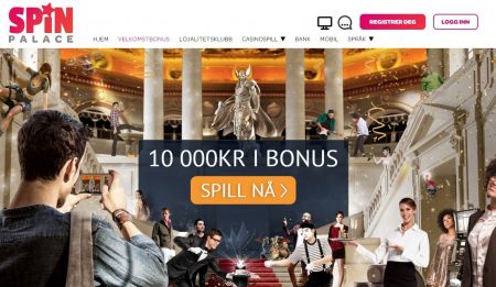 Spin Palace casino bonuser