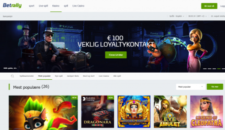 betrally casino omtale