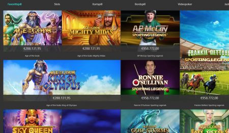 spillutvalg hos bet365 casino