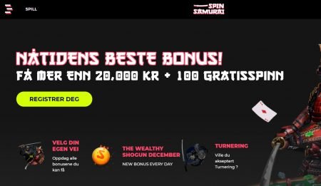 spin samurai casino omtale